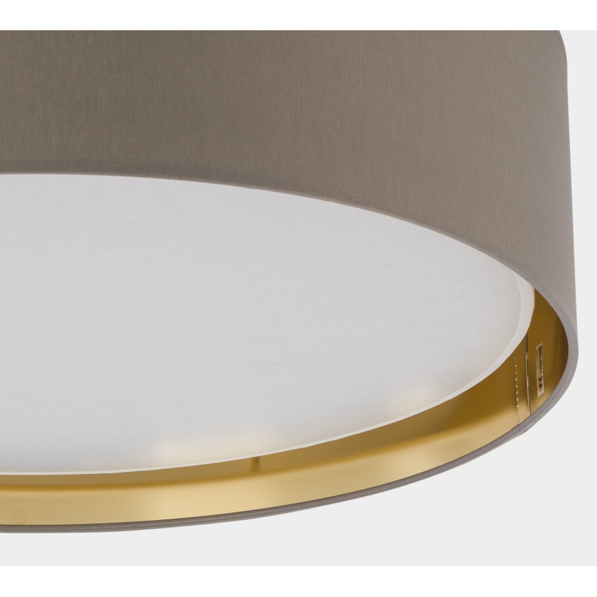 Ceiling light BILBAO 4xE27/15W/230V d. 45 cm brown/gold