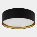 Ceiling light BILBAO 4xE27/15W/230V d. 60 cm black/gold