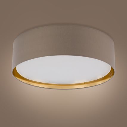 Ceiling light BILBAO 4xE27/15W/230V d. 60 cm brown/gold