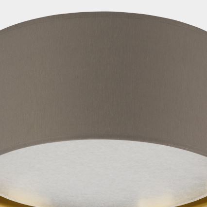 Ceiling light BILBAO 4xE27/15W/230V d. 60 cm brown/gold