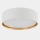 Ceiling light BILBAO 4xE27/15W/230V d. 60 cm white/gold