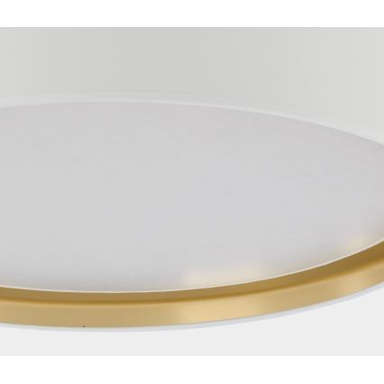 Ceiling light BILBAO 4xE27/15W/230V d. 60 cm white/gold