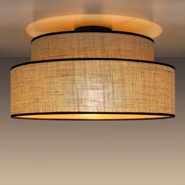 Ceiling light BOHO 1xE27/60W/230V beige