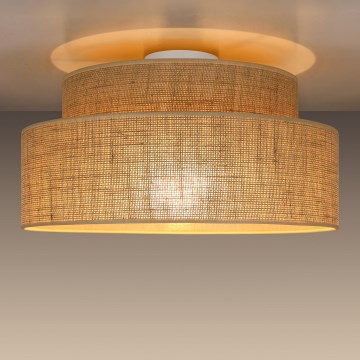 Ceiling light BOHO 1xE27/60W/230V beige