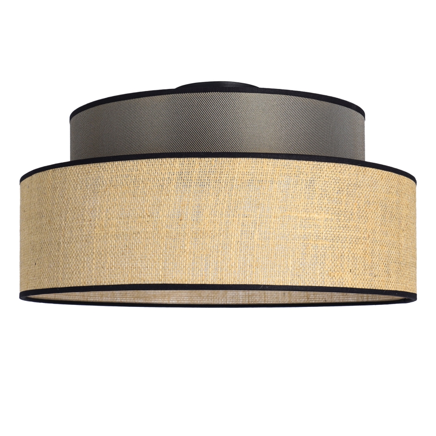 Ceiling light BOHO 1xE27/60W/230V brown/beige