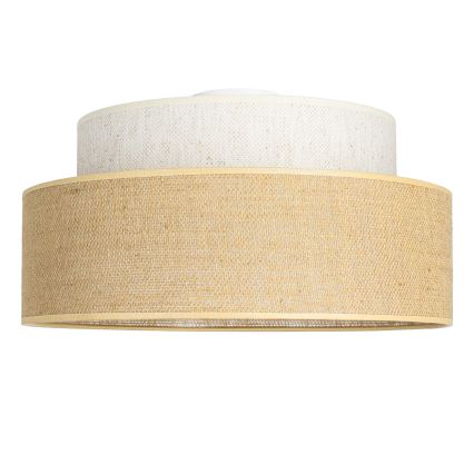 Ceiling light BOHO 1xE27/60W/230V creamy/beige