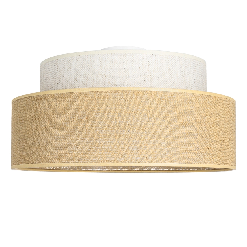 Ceiling light BOHO 1xE27/60W/230V creamy/beige