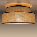 Ceiling light BOHO 1xE27/60W/230V d. 40 cm beige