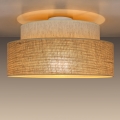 Ceiling light BOHO 1xE27/60W/230V d. 40 cm creamy/beige