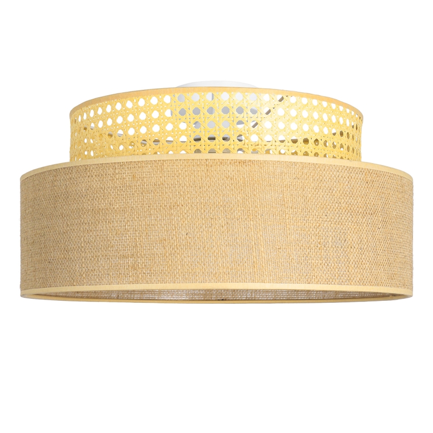 Ceiling light BOHO 1xE27/60W/230V rattan