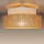 Ceiling light BOHO 1xE27/60W/230V white/beige