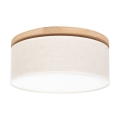 Ceiling light BOHO 2xE27/25W/230V d. 38 cm oak