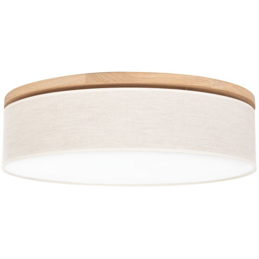 Ceiling light BOHO 3xE27/25W/230V d. 58 cm oak