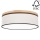 Ceiling light BOHO 4xE27/25W/230V d. 58 cm oak – FSC certified