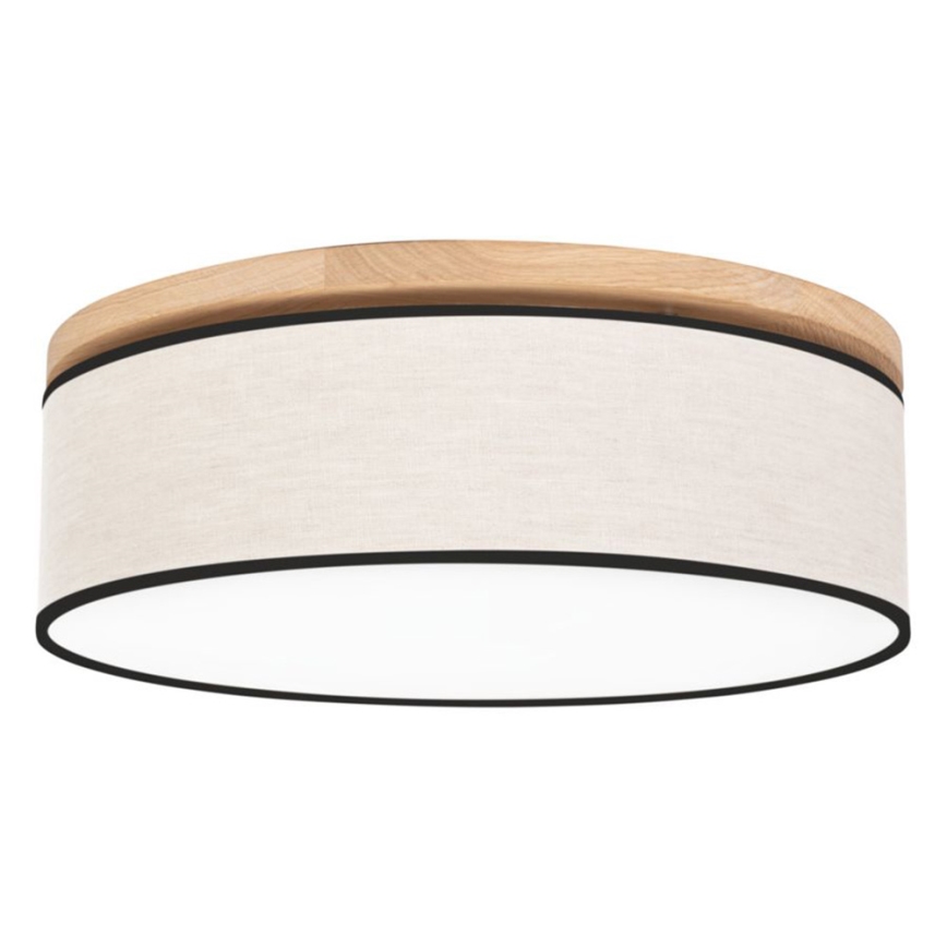 Ceiling light BOHO 4xE27/25W/230V d. 58 cm oak