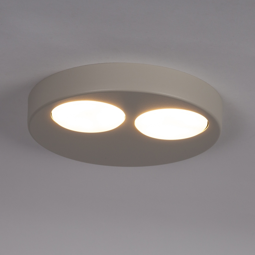 Ceiling light BROS 2xGX53/12W/230V beige