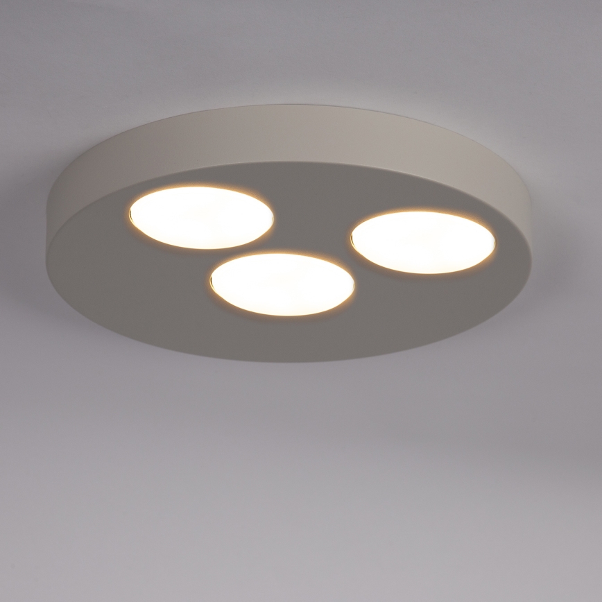 Ceiling light BROS 3xGX53/12W/230V beige