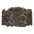Ceiling light CAMO 3xE27/15W/230V gold