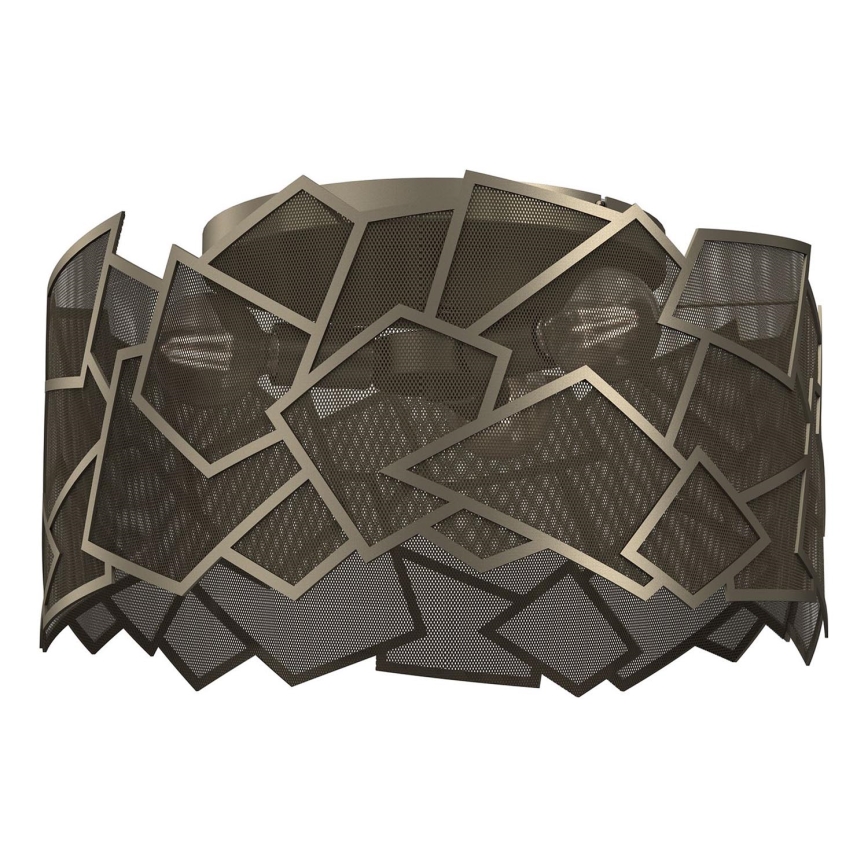 Ceiling light CAMO 3xE27/15W/230V gold
