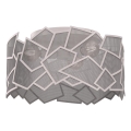 Ceiling light CAMO 3xE27/15W/230V Ø 49.5 cm beige