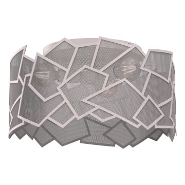 Ceiling light CAMO 3xE27/15W/230V Ø 49.5 cm beige