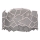 Ceiling light CAMO 3xE27/15W/230V Ø 49.5 cm beige