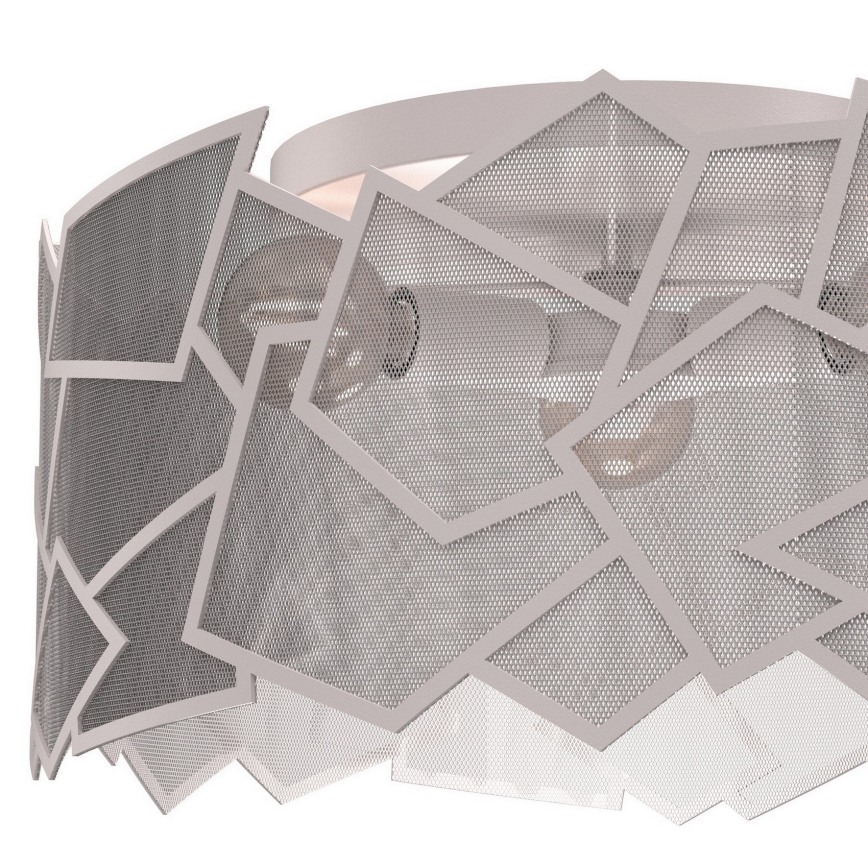 Ceiling light CAMO 3xE27/15W/230V Ø 49.5 cm beige
