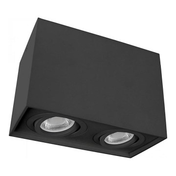 Ceiling light CHLOE DUO 2xGU10/50W/230V black