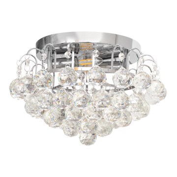 Ceiling light CLARISA 2xE14/60W/230V d. 40 cm shiny chrome