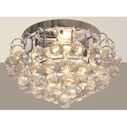 Ceiling light CLARISA 2xE14/60W/230V d. 40 cm shiny chrome