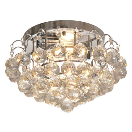 Ceiling light CLARISA 2xE14/60W/230V d. 40 cm shiny chrome