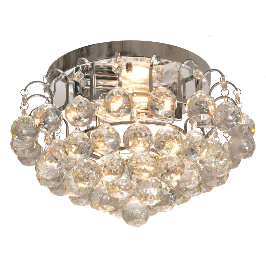 Ceiling light CLARISA 2xE14/60W/230V d. 40 cm shiny chrome