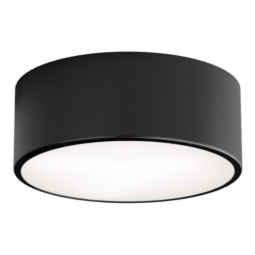 Ceiling light CLEO 1xE27/24W/230V d. 20 cm black