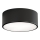 Ceiling light CLEO 1xE27/24W/230V d. 20 cm black