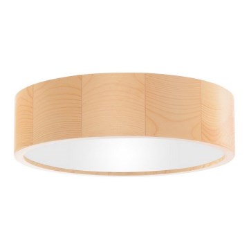Ceiling light CLEO 2xE27/24W/230V d. 27,5 cm pine