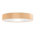 Ceiling light CLEO 4xE27/24W/230V d. 47,5 cm pine