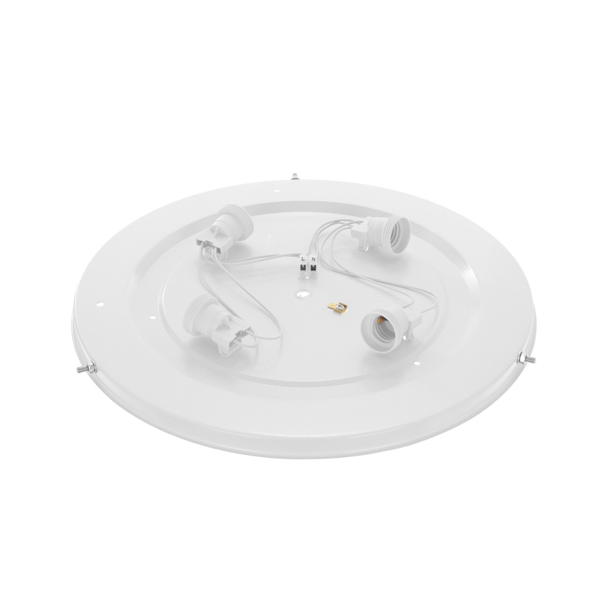 Ceiling light CLEO 4xE27/24W/230V d. 47,5 cm pine