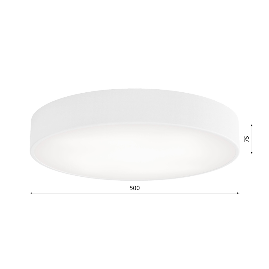 Ceiling light CLEO 4xE27/24W/230V d. 50 cm white