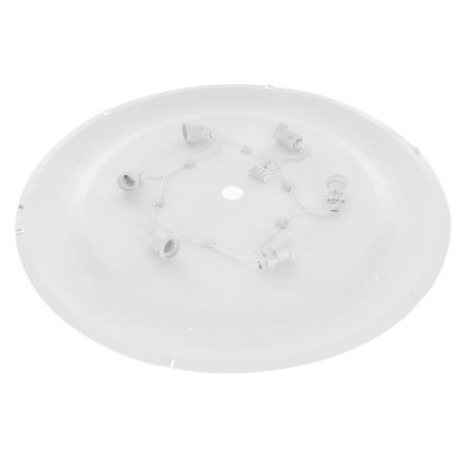 Ceiling light CLEO 6xE27/24W/230V d. 78 cm black