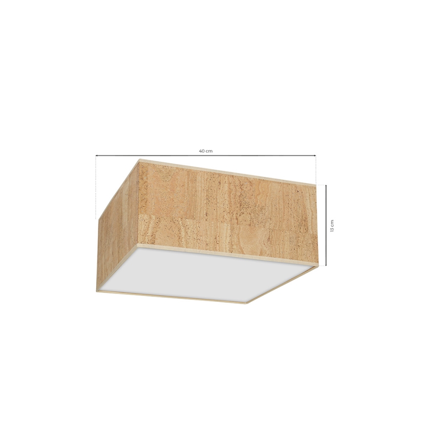 Ceiling light CORK 2xE27/60W/230V