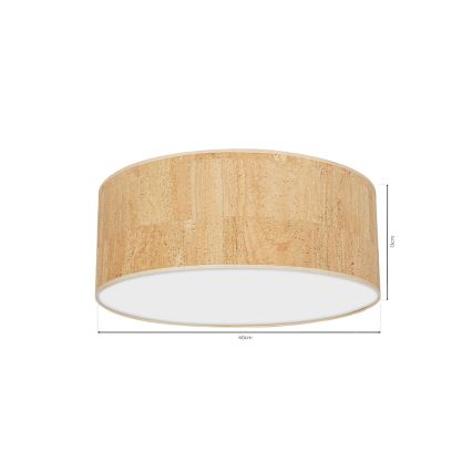 Ceiling light CORK 2xE27/60W/230V