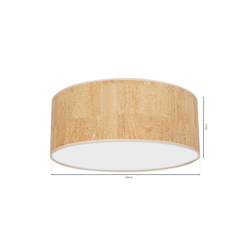Ceiling light CORK 2xE27/60W/230V