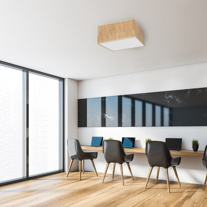 Ceiling light CORK 3xE27/60W/230V