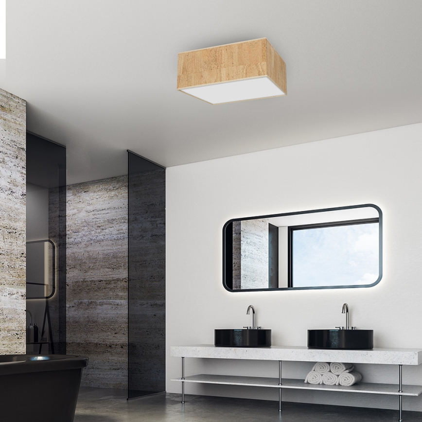 Ceiling light CORK 3xE27/60W/230V