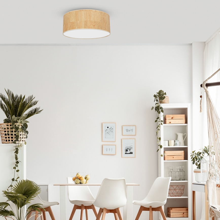 Ceiling light CORK 3xE27/60W/230V