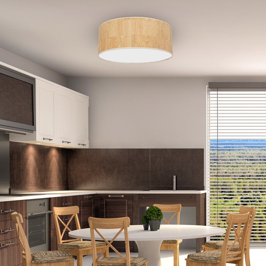 Ceiling light CORK 3xE27/60W/230V
