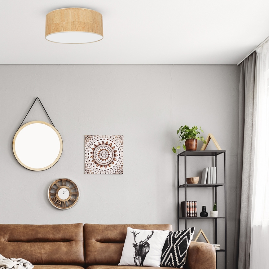 Ceiling light CORK 3xE27/60W/230V