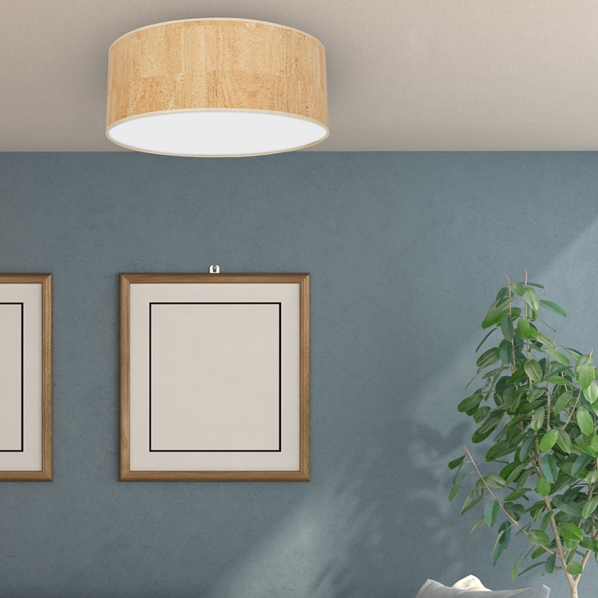 Ceiling light CORK 3xE27/60W/230V