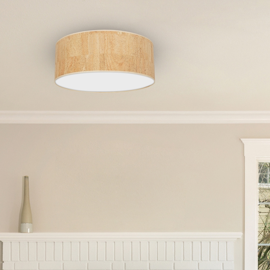 Ceiling light CORK 3xE27/60W/230V
