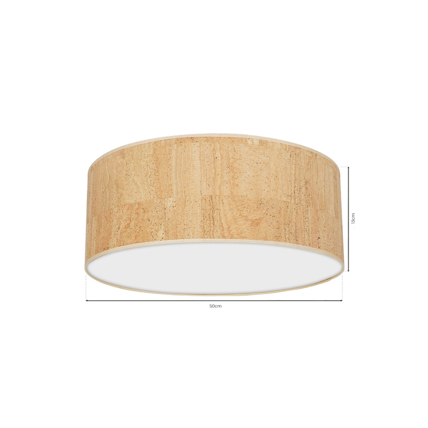 Ceiling light CORK 3xE27/60W/230V